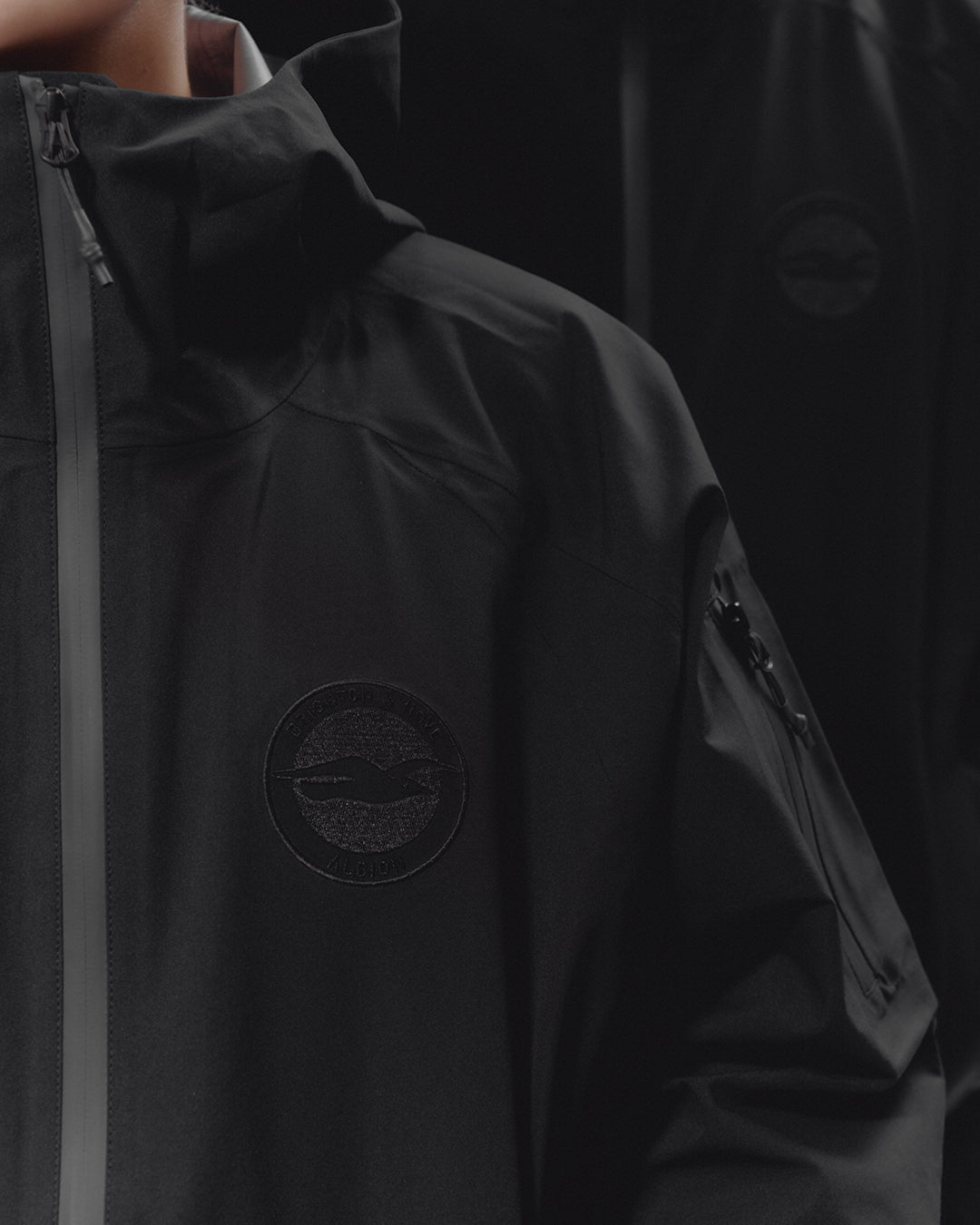 AOF Brighton & Hove Albion Shell Jacket | Black | Art of Football