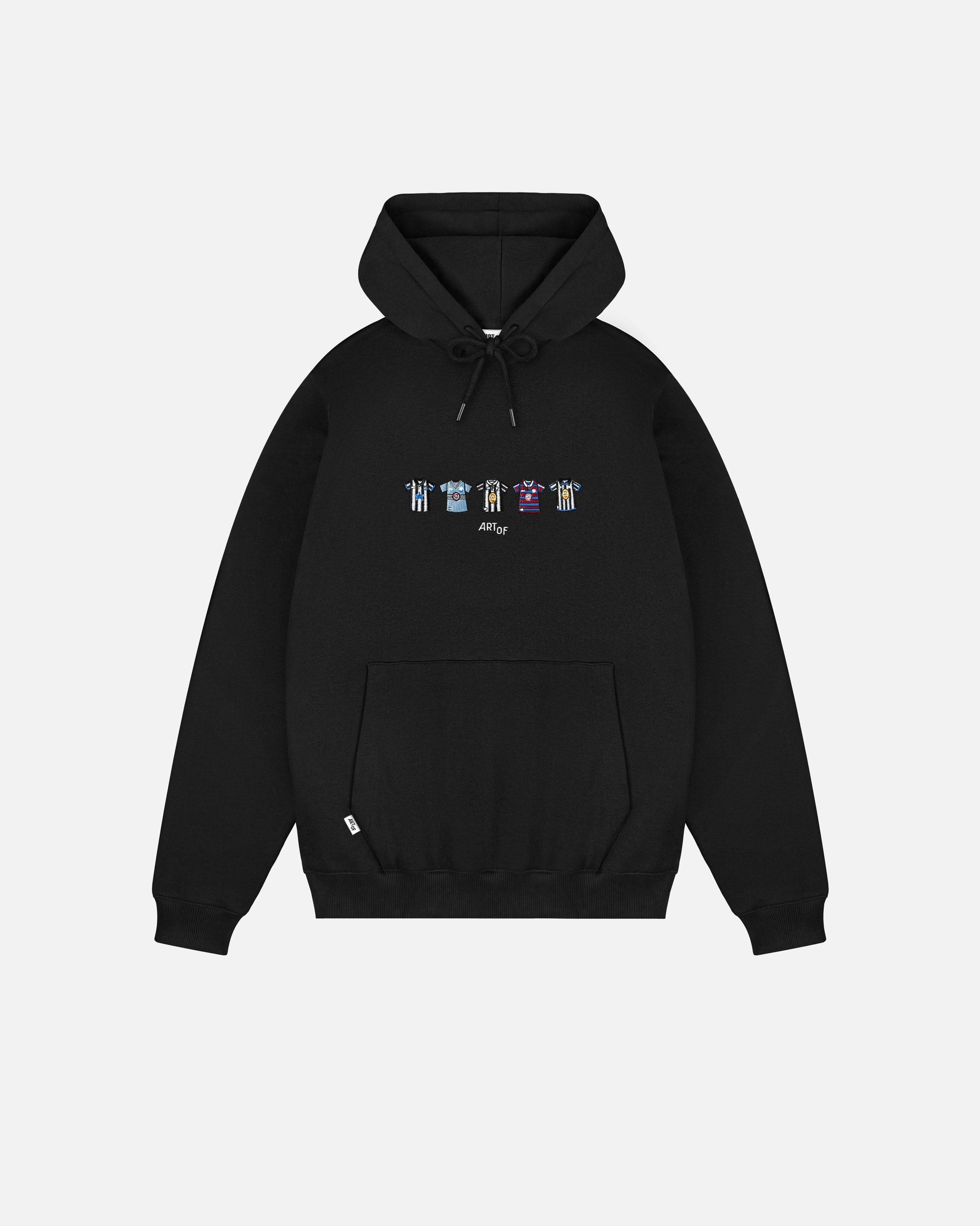 ART OF Toon Embroidered Classics | Black Hoodie | Shop Football