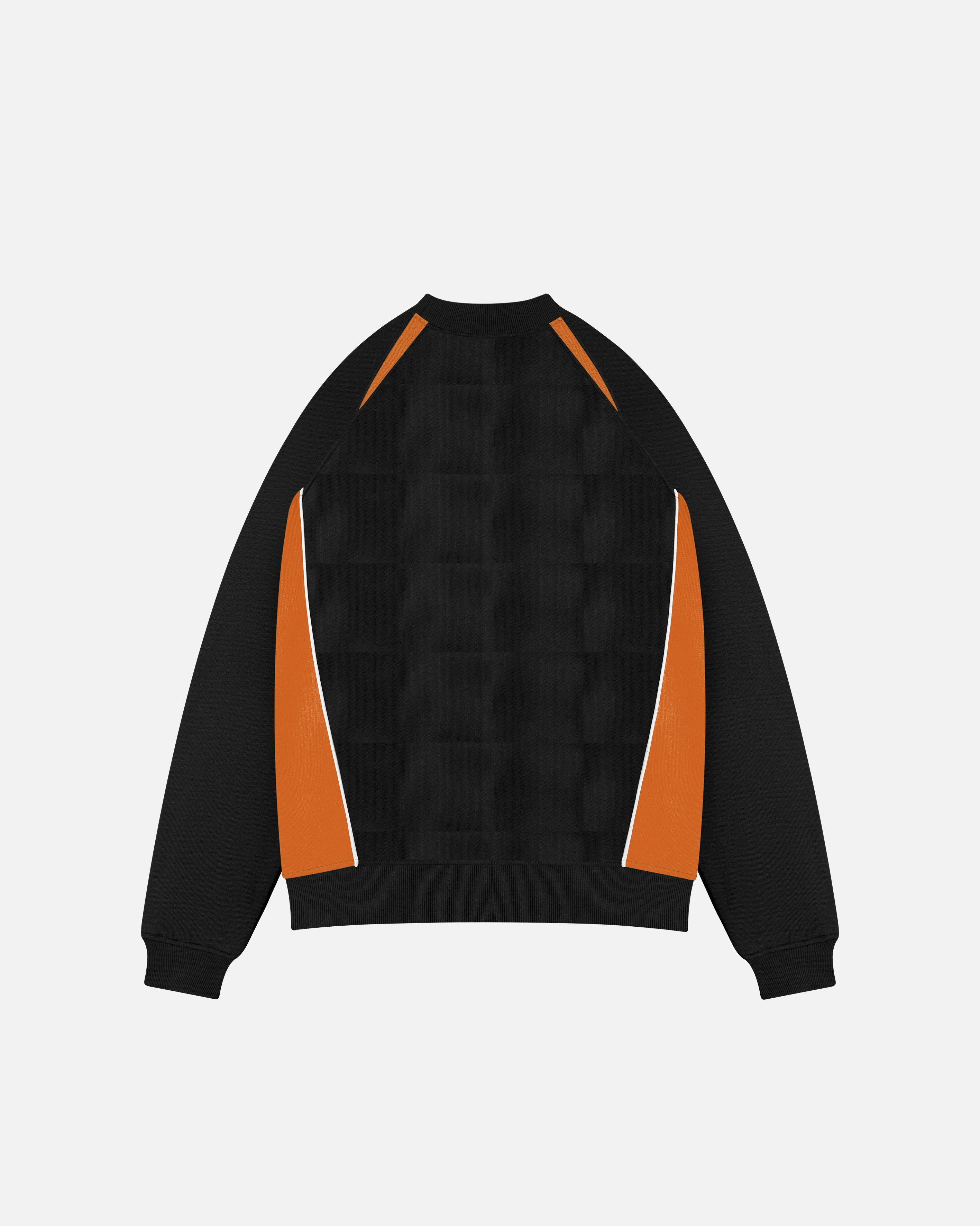 ART OF x Wolves Black & Orange Panelled Sweat | WWFC Football Merch