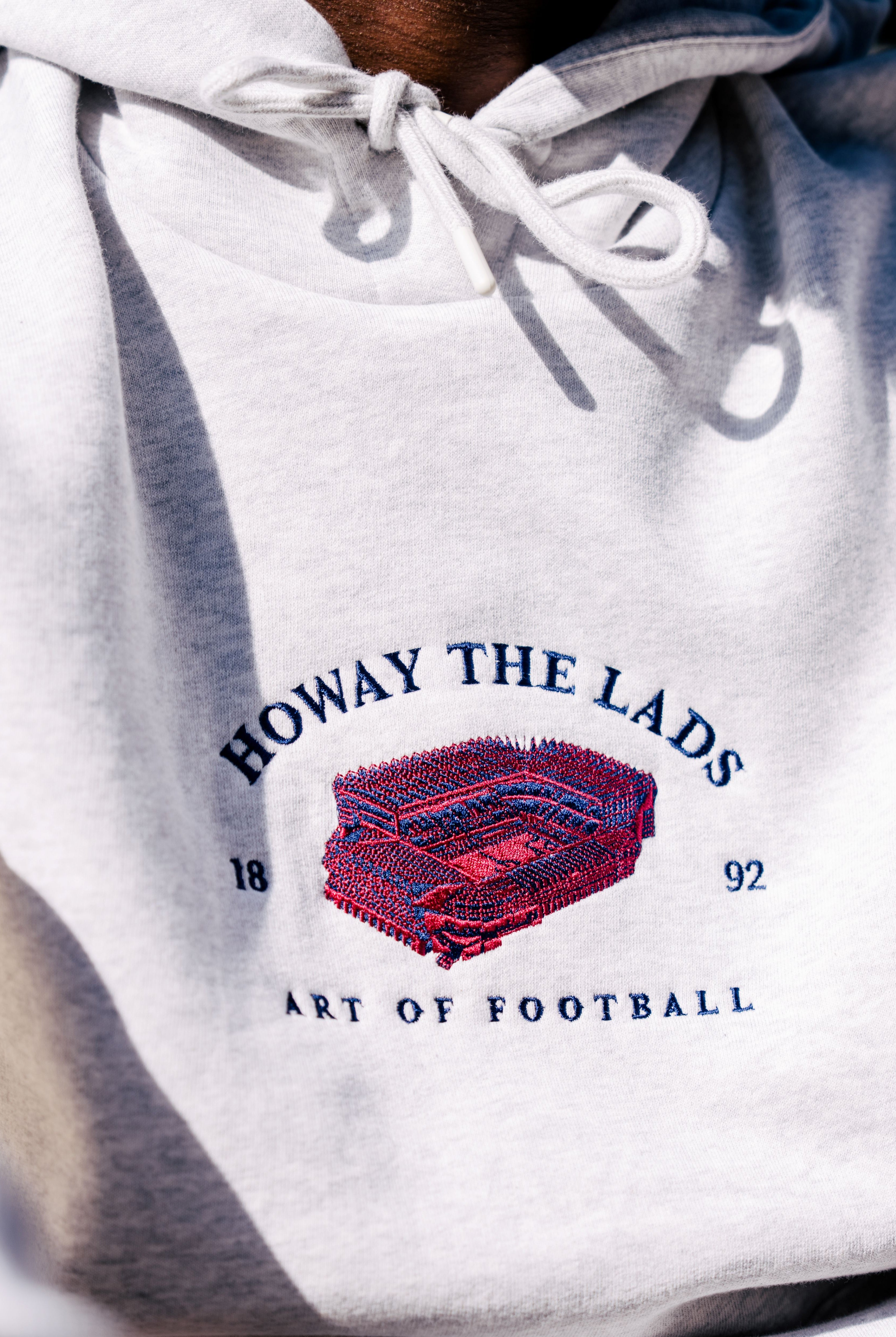 ART OF Toon Stadium Hoodie | NUFC Embroidered Football Sweat