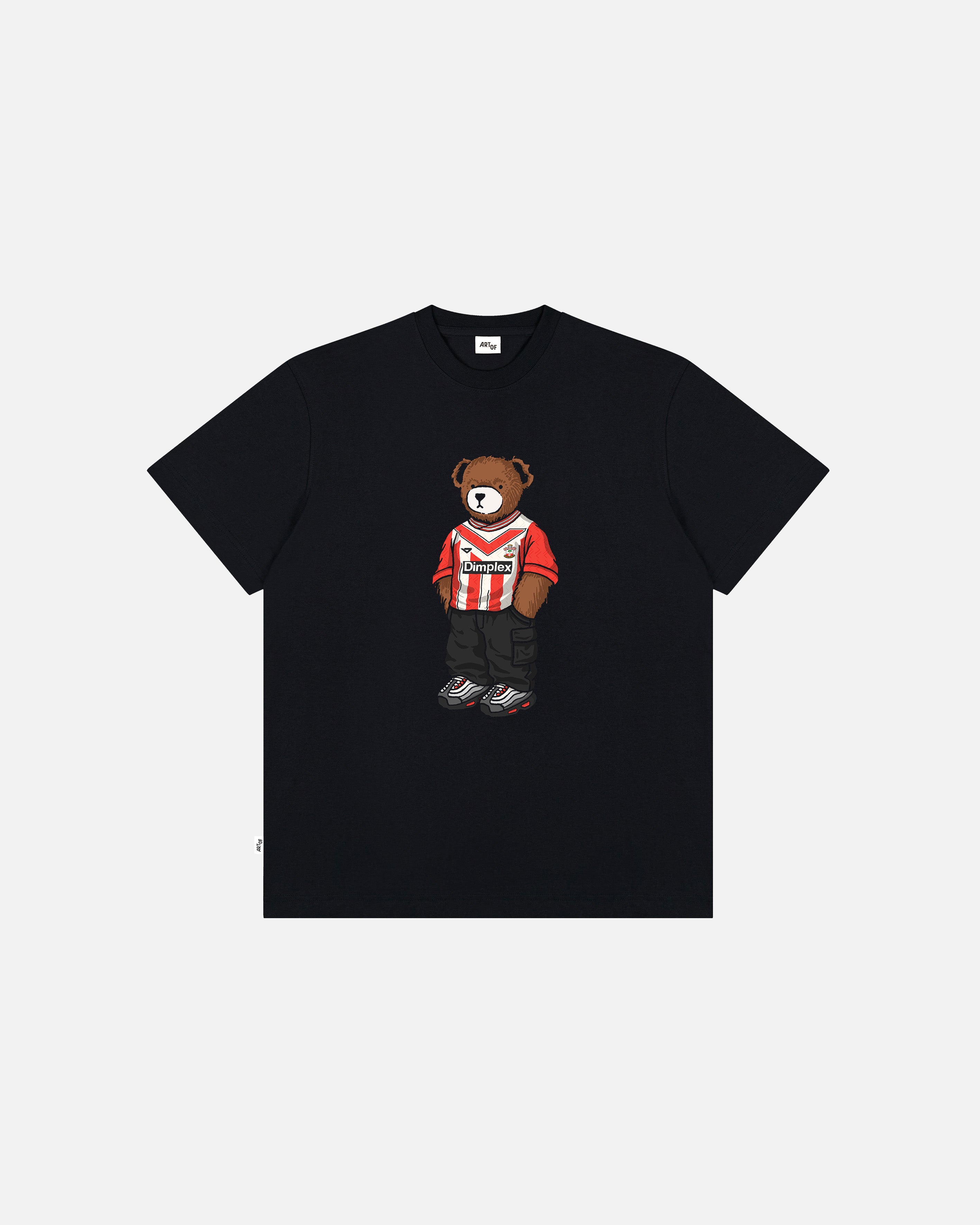 ART OF x Southampton Home Pickles | Black Graphic Football T-shirt