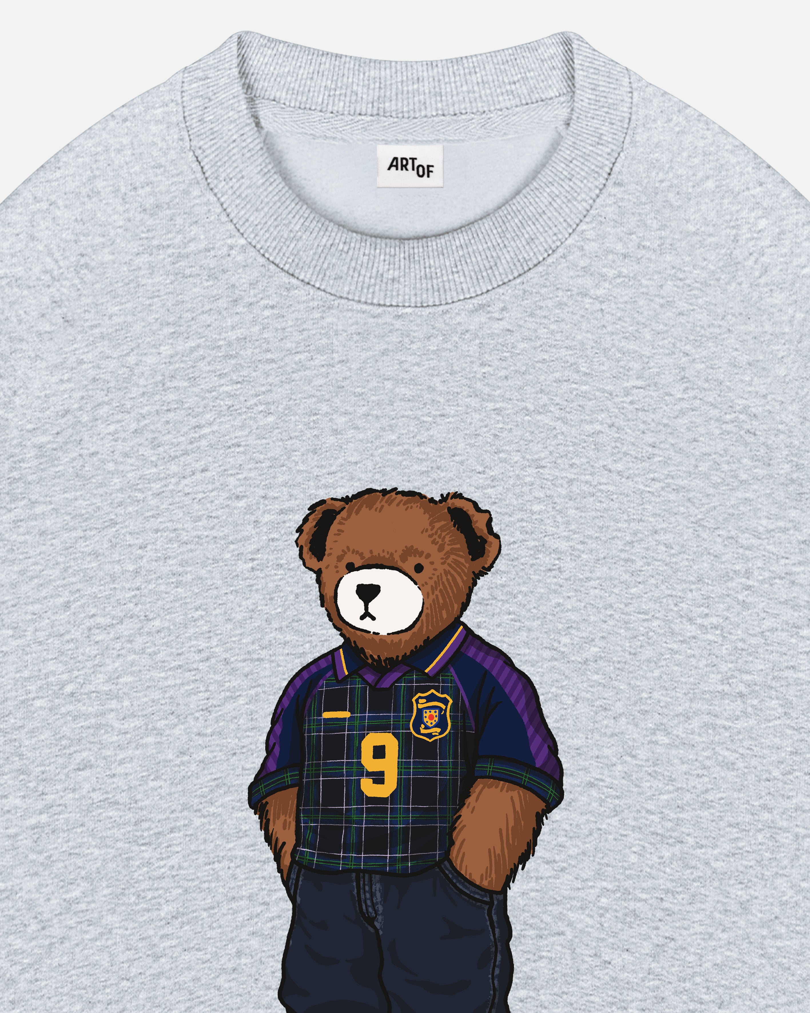 ART OF Scotland '96 Pickles Sweat | Grey Printed Football Top