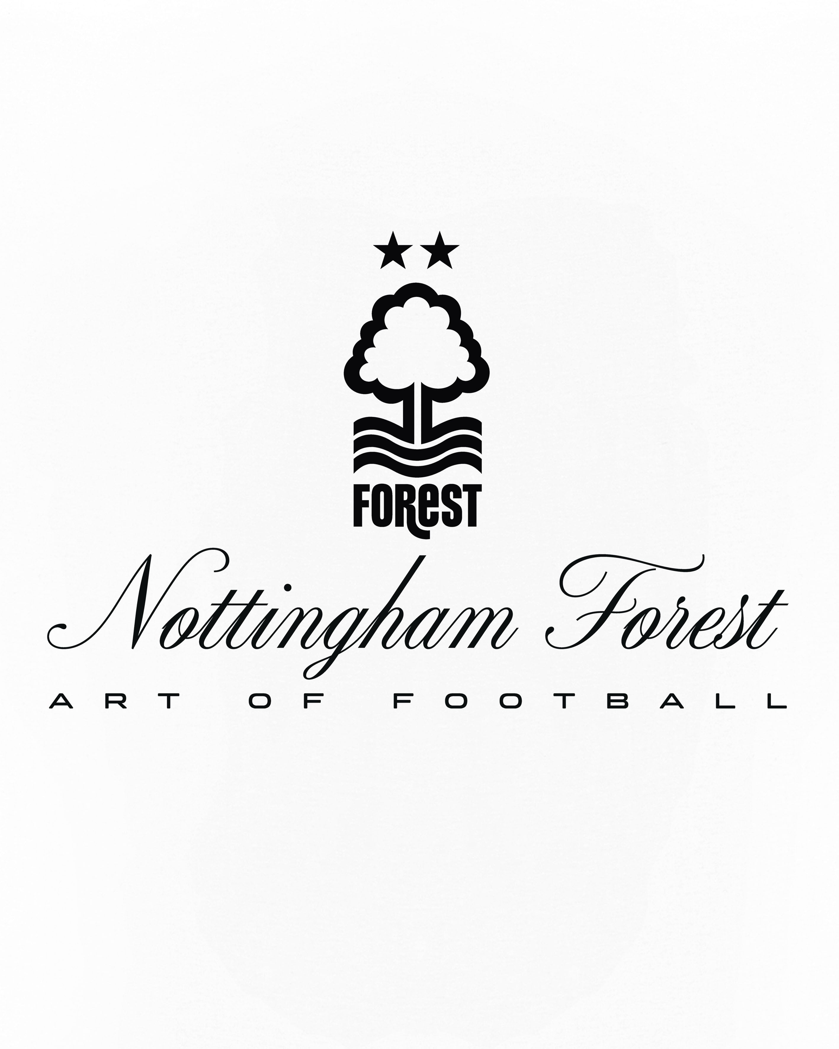 ART OF x Forest Heritage Tee | NFFC White Graphic Football T-shirt