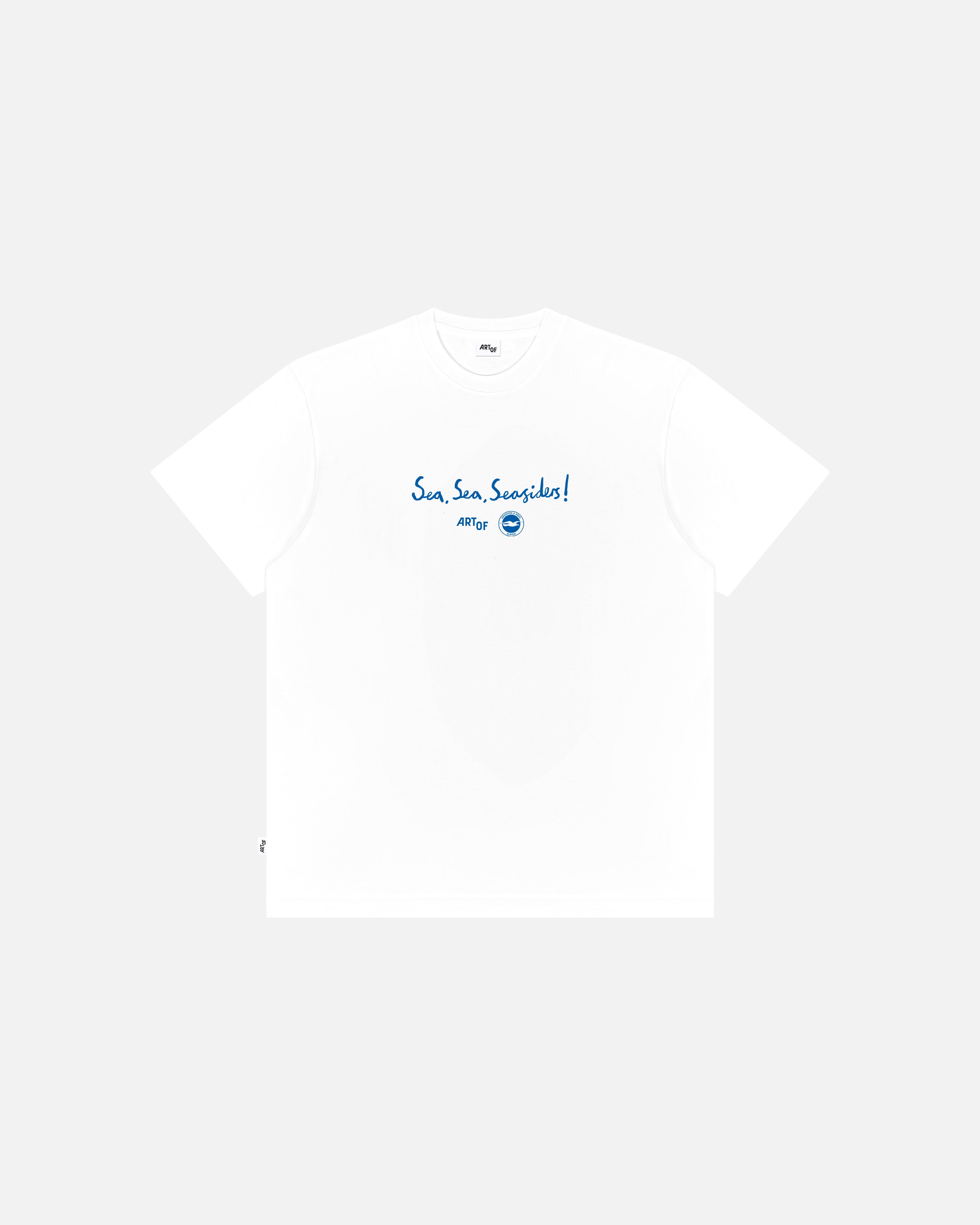 ART OF x Brighton Twelfth Man Tee | White Graphic Football T-shirt