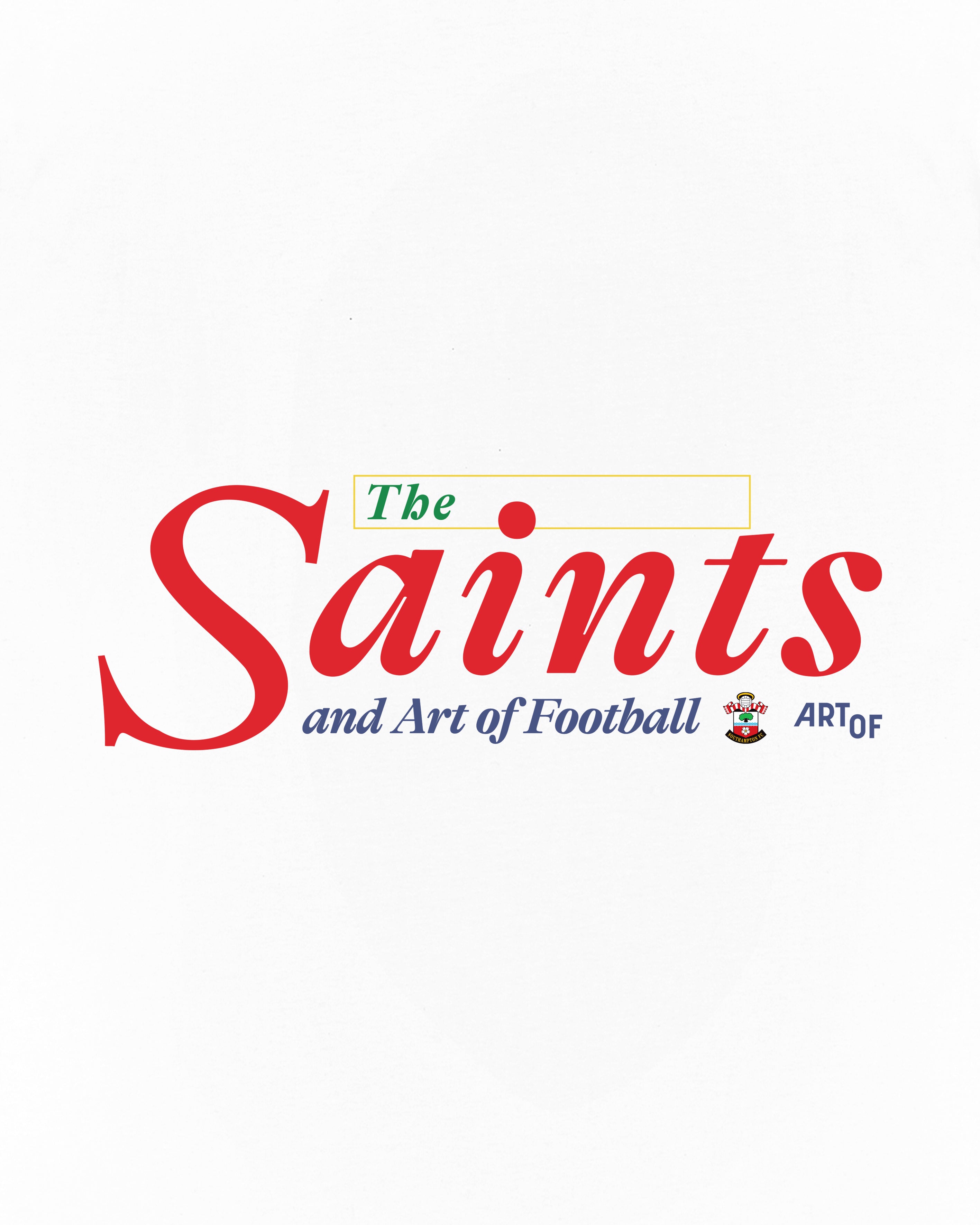 ART OF x Southampton The Saints Tee | White Graphic Football T-shirt