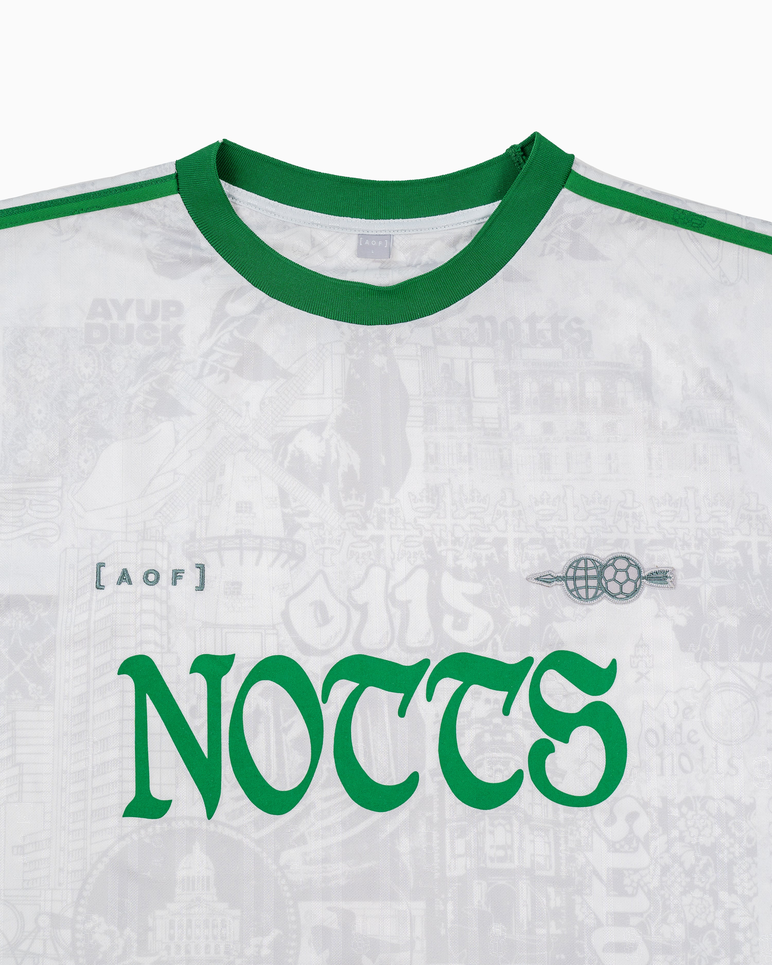 AOF Made In Notts Football Shirt | Football Jersey | Art of Football