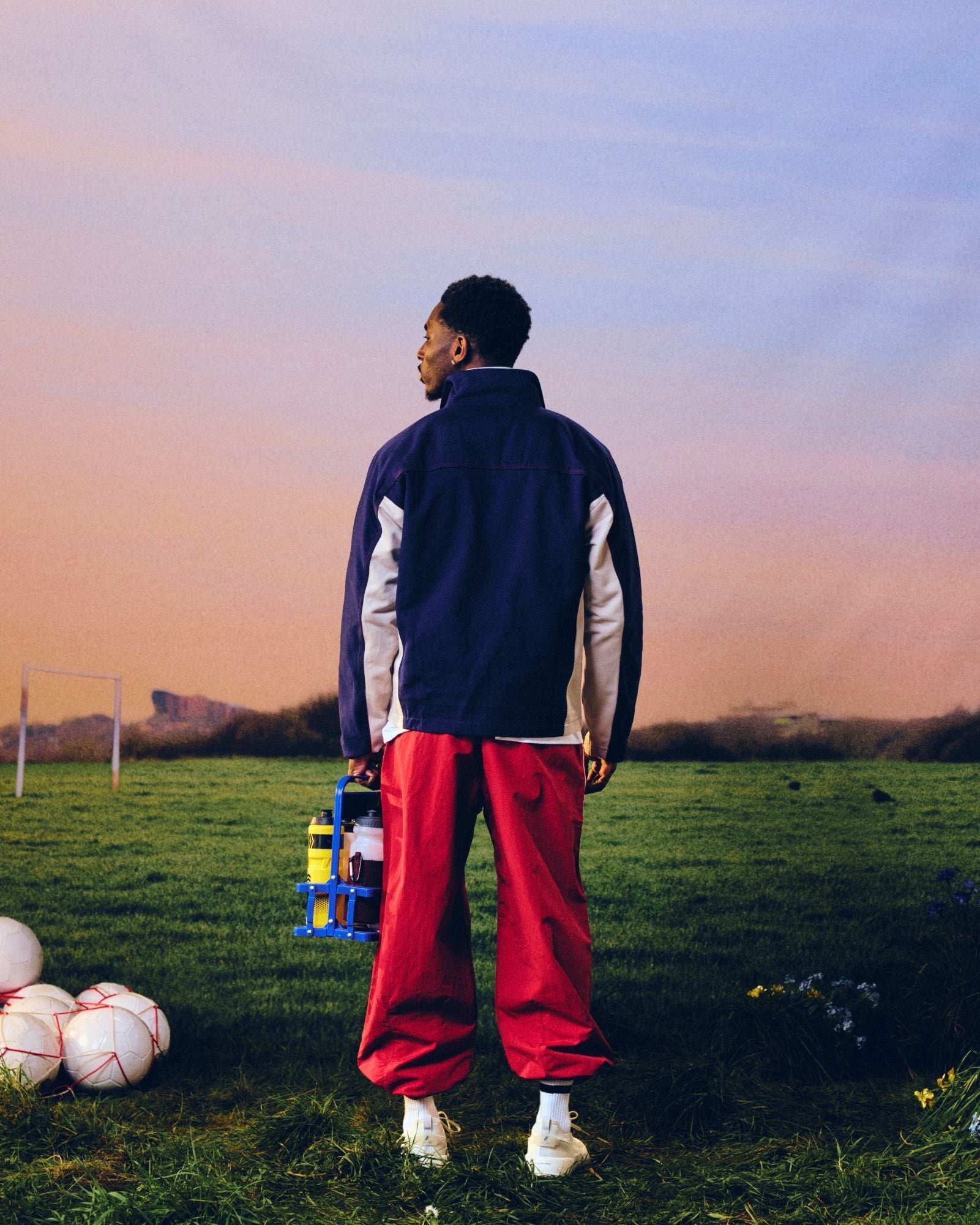 ART OF x Burnley Drill Top | Long Sleeved Embroidered Football Merch