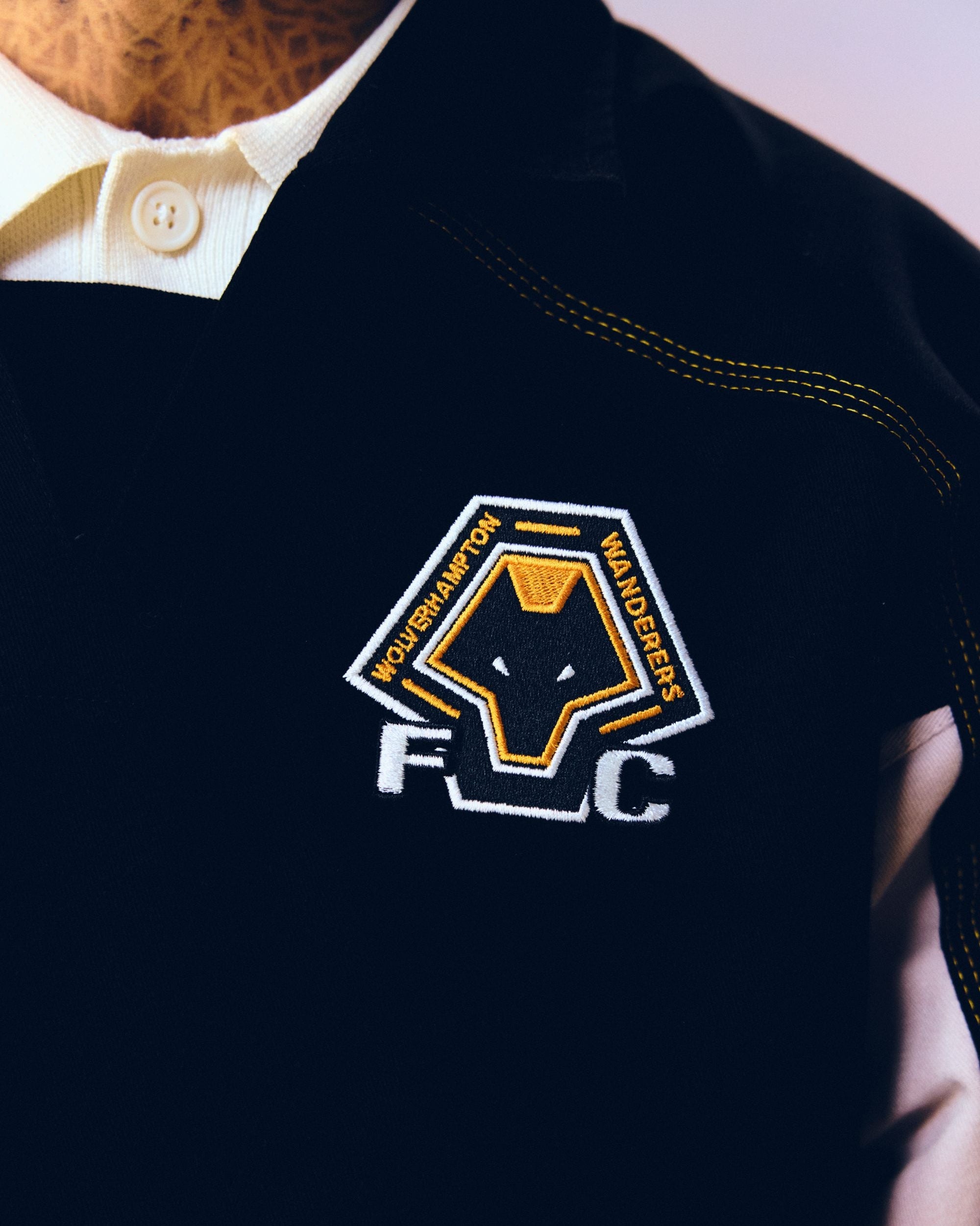 ART OF x Wolves Drill Top | Long Sleeved Embroidered Football Merch