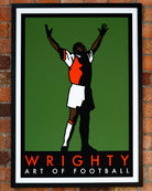 ART OF AFC Wrighty Framed Print | Football Wall Art