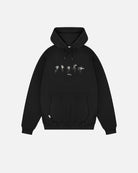ART OF Geordie Embroidered Icons Black Hoodie | NUFC Football Sweat