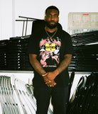 ART OF Barnes Rap Tee | Black Graphic Football T-shirt