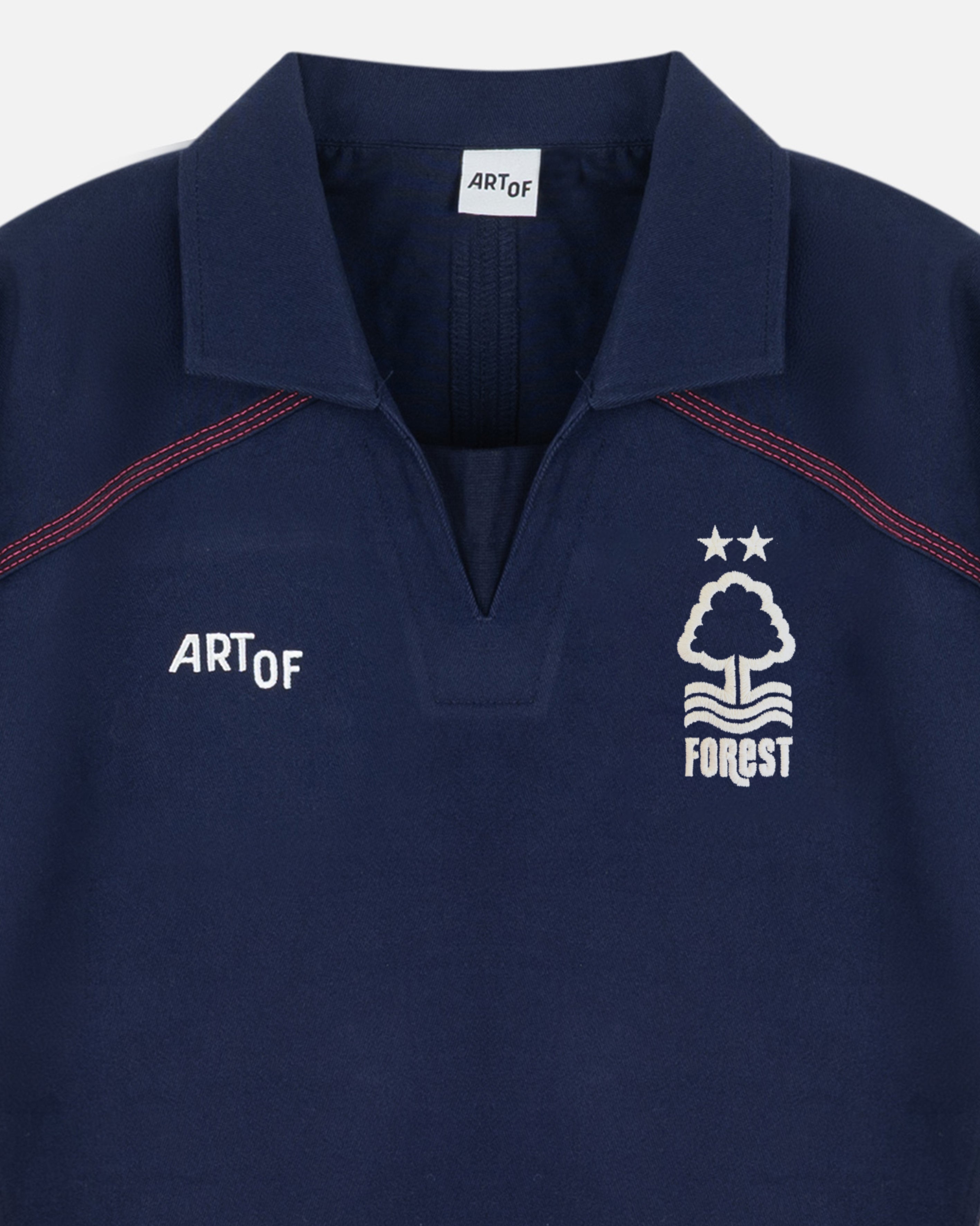 ART OF x Forest Drill Top | Long Sleeved Embroidered Football Merch