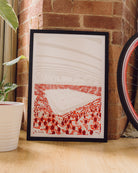 ART OF x Southampton 12th Man Framed Football Print | SFC Wall Art