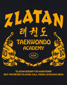 AOF Zlatan Tee | Black Graphic T-shirt | Art of Football