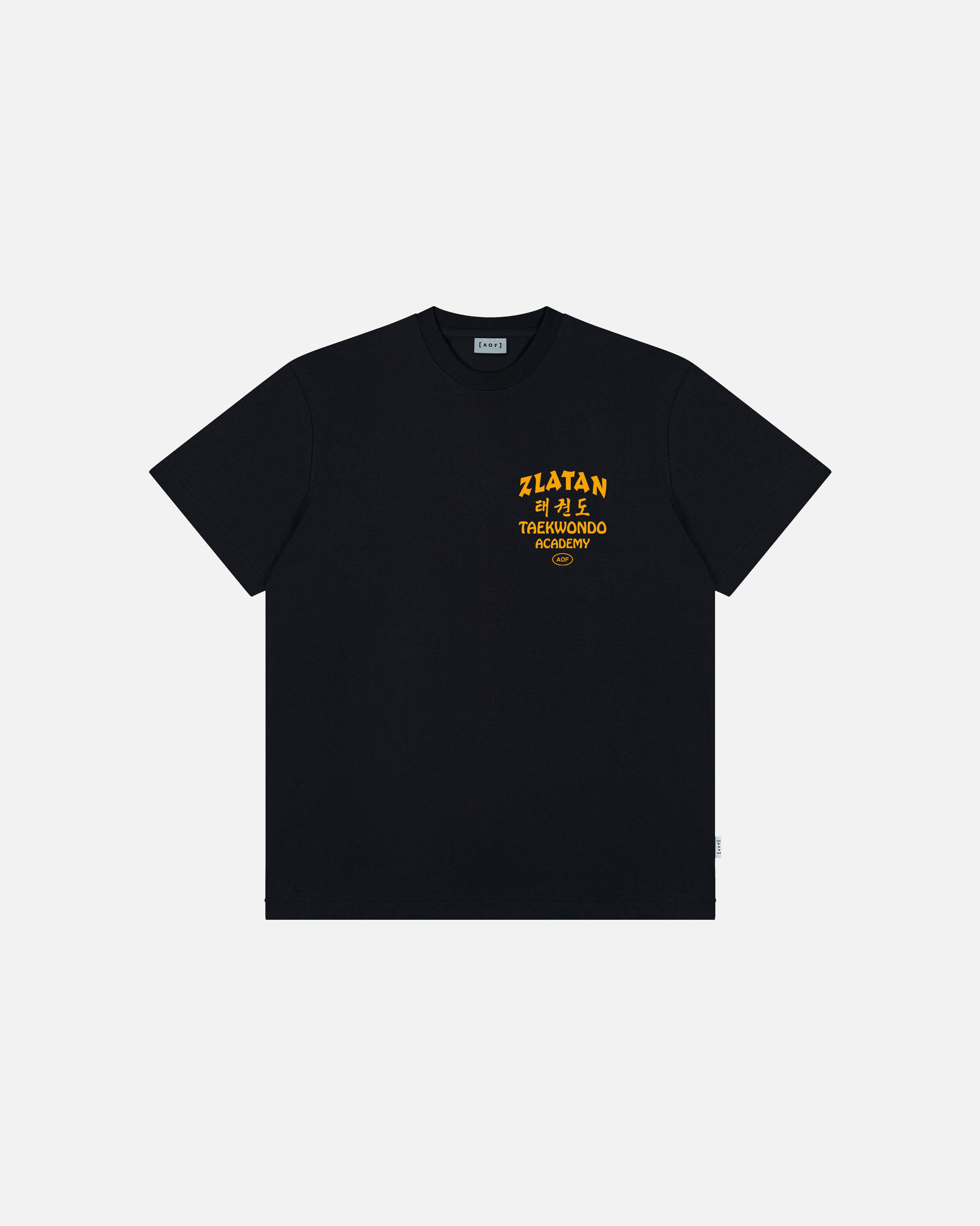 AOF Zlatan Tee | Black Graphic T-shirt | Art of Football