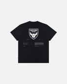 AOF x Oxford Exhibition Tee | Black Graphic T-shirt | Art of Football