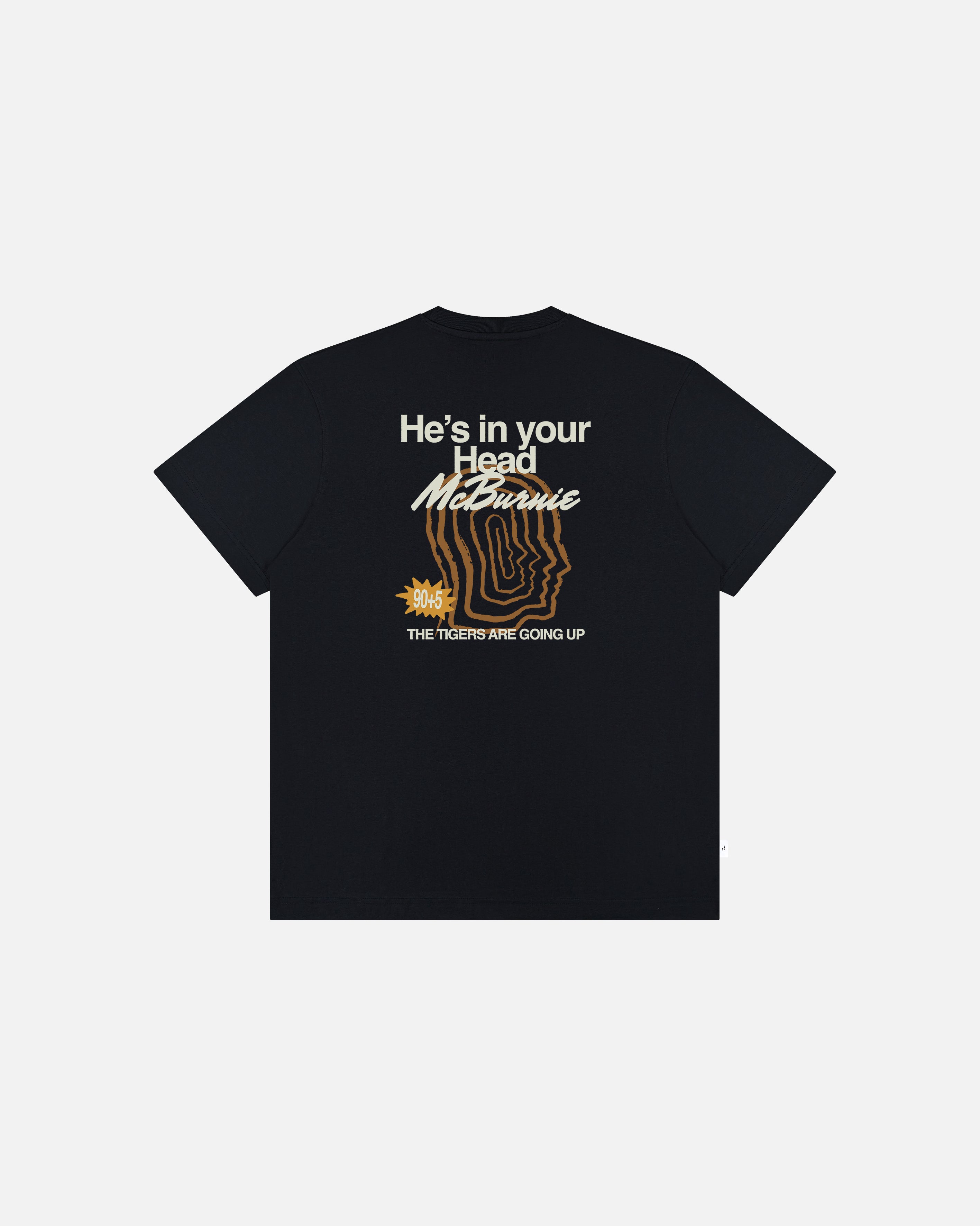 ART OF Hull City In Your Head Tee | Black Graphic Football T-shirt