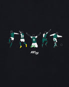 ART OF x Hibs Icons Tee | Hibernian Black Graphic Football T-shirt