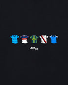 ART OF MCFC Printed Classics Tee | Black Graphic Football T-shirt
