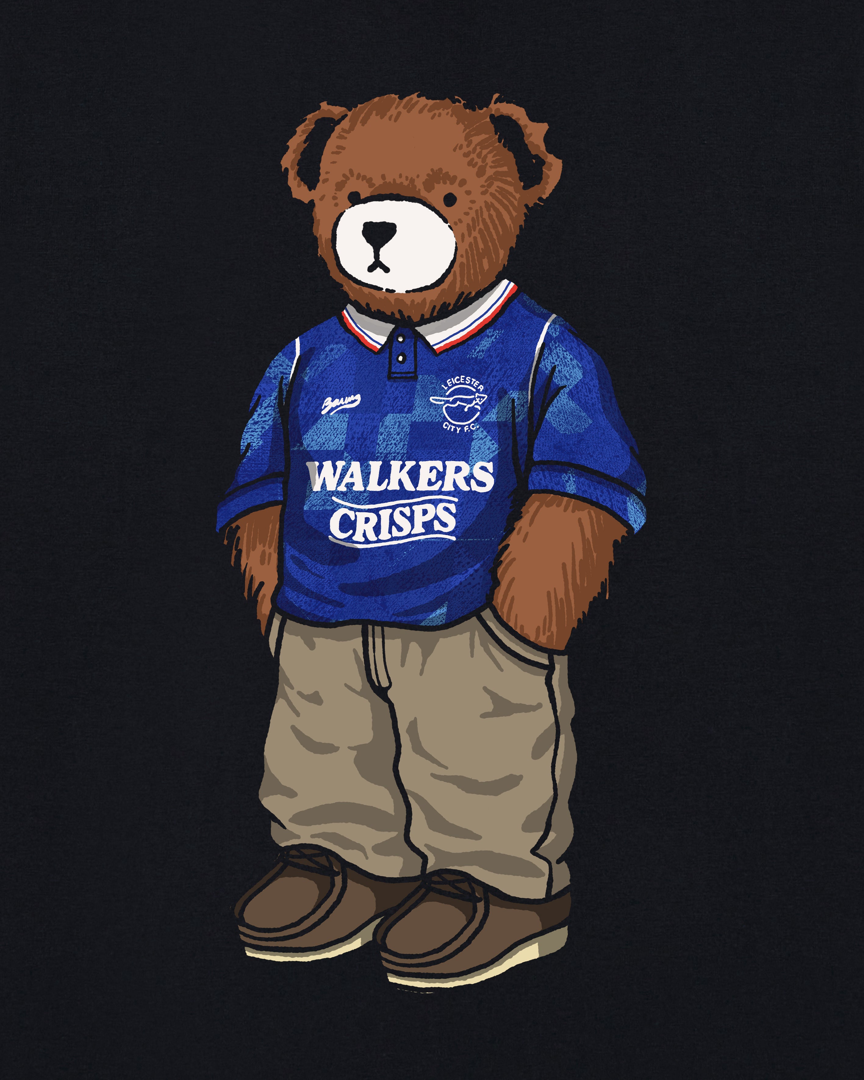 ART OF x Leicester Home Pickles | Black Football T-shirt