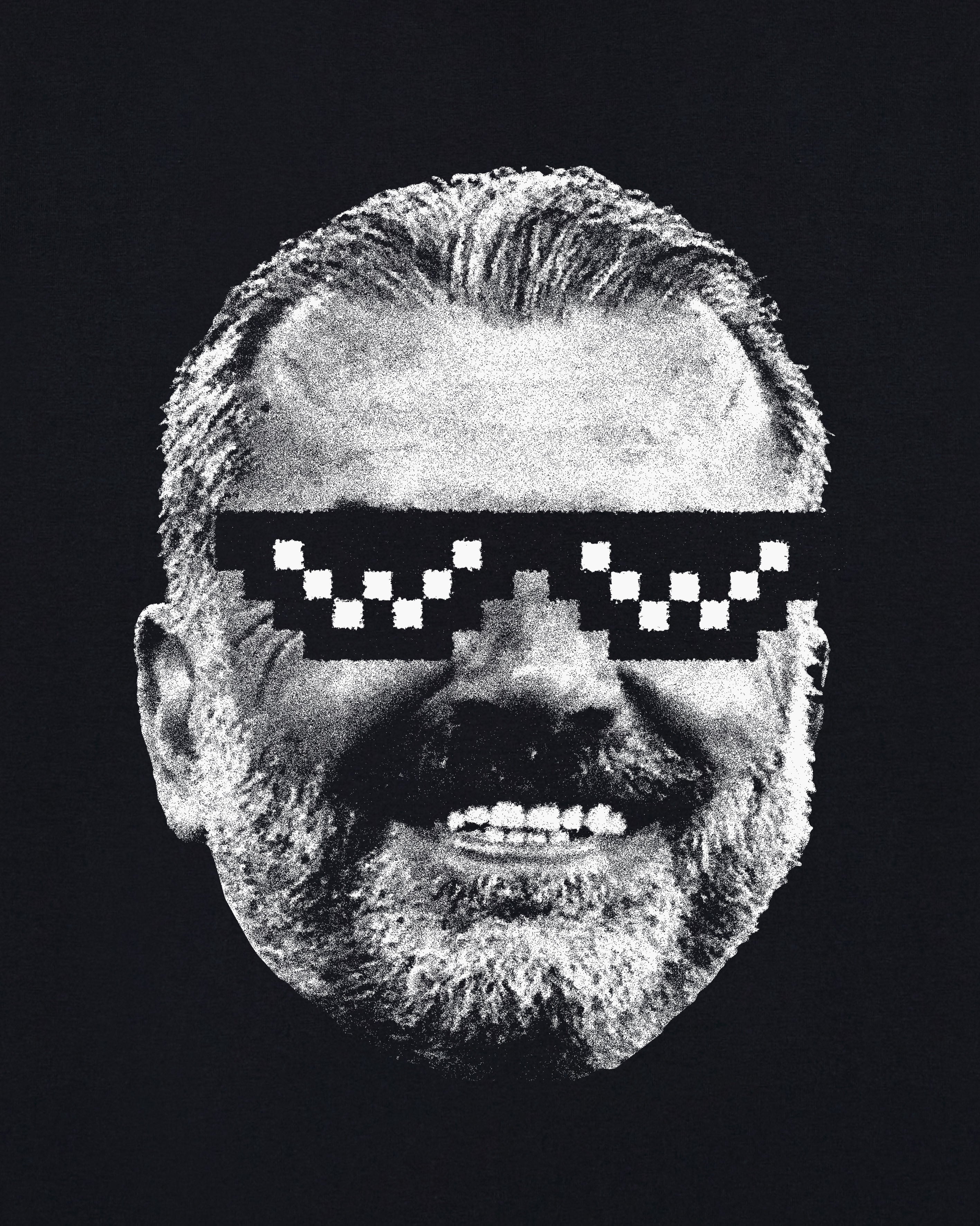 AOF x Spurs BIG ANGE Tee | Black Graphic T-shirt | Art of Football