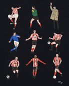 ART OF x Sunderland Generations Tee | Black Graphic Football T-shirt
