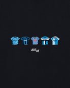 ART OF Coventry Printed Classics Tee | Black Graphic Football T-shirt