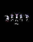 ART OF Football x QPR Icons Tee | AOF Black Graphic T-shirt