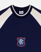 ART OF Football x Rangers 90s Oversized Panelled Tee | AOF T-shirt