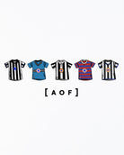 ART OF x Toon Printed Classics Tee | White Graphic Football T-shirt