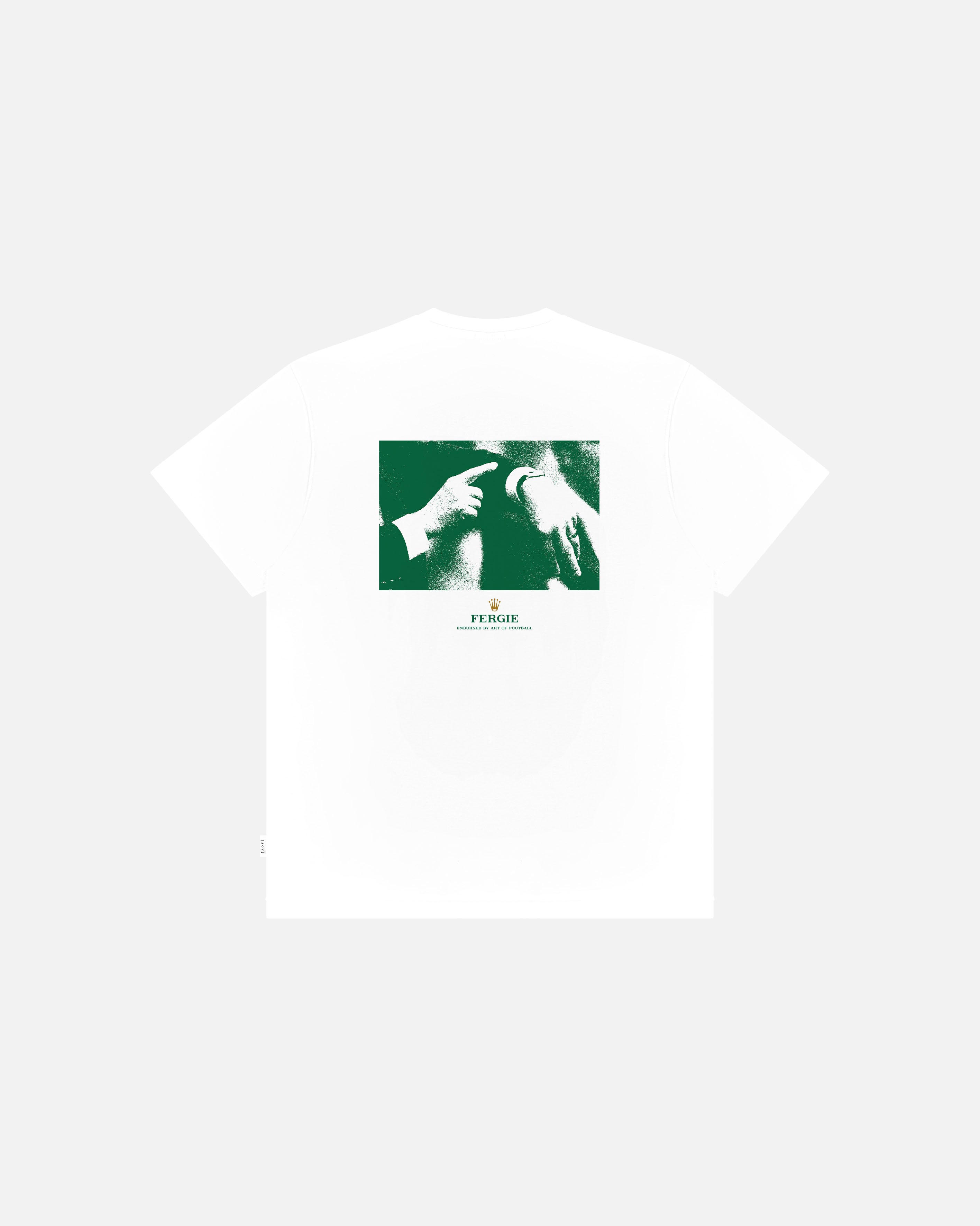AOF Fergie Time Tee | White Graphic T-shirt | Art of Football