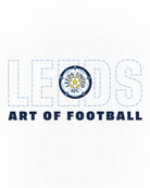 AOF Leeds 90s Tee | White Graphic T-shirt | Art of Football