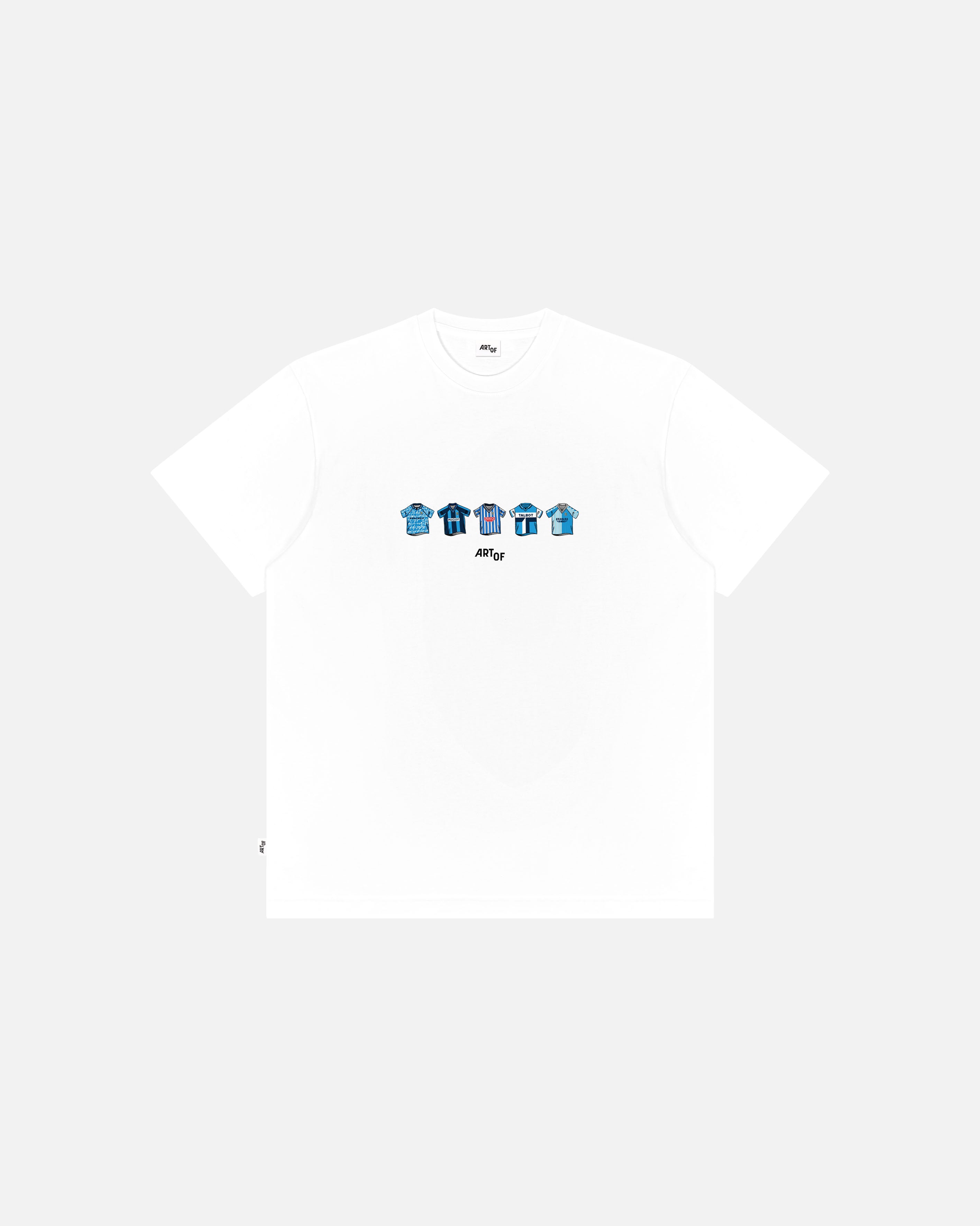 ART OF x Coventry Printed Classics Tee | White Football T-shirt