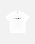 AOF x Spurs Printed Classics Tee | White Graphic Football T-shirt